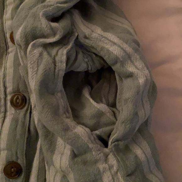 Universal thread dress striped summer m green - Picture 3 of 9